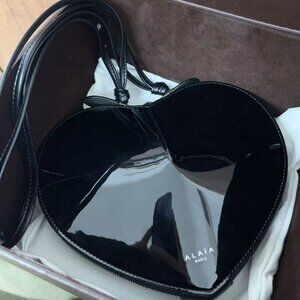 ALAIA bolso le cœur de piel de becerro